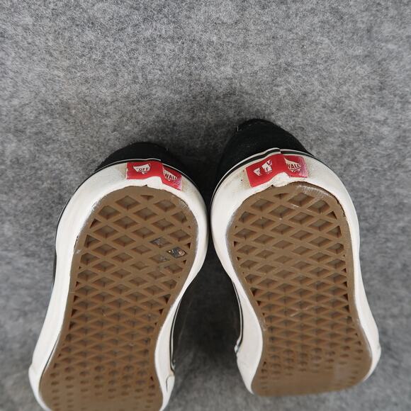 Vans Shoes Womens 8 Sneakers Old Skool Skate Casual Low Canvas Suede Black - Picture 13 of 13